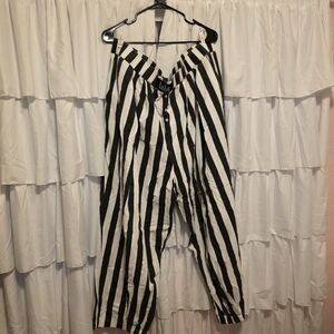 Dressed in LALA Beetlejuice Striped Boxer Pants